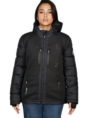 Geographical Norway Kurtka zimowa "Beachwood" w kolorze czarnym rozmiar: S