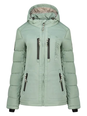 Geographical Norway Kurtka zimowa "Beachwood" w kolorze miętowym rozmiar: L