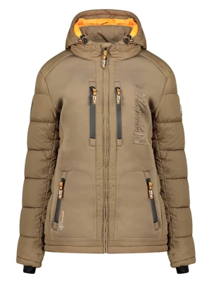 Geographical Norway Kurtka zimowa "Beachwood" w kolorze szarobrązowym rozmiar: S