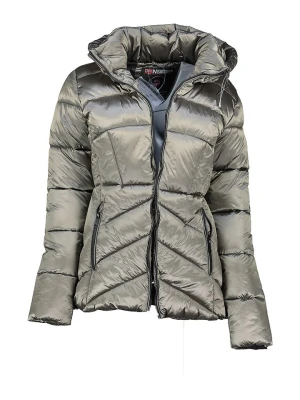 Geographical Norway Kurtka zimowa "Blanche" w kolorze szarym rozmiar: XXL