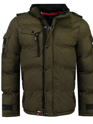 Geographical Norway Kurtka zimowa "Bonap" w kolorze khaki rozmiar: S