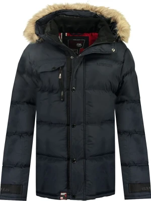 Geographical Norway Kurtka zimowa "Bonapart" w kolorze granatowym rozmiar: XXL