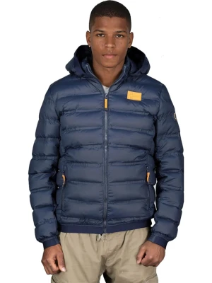 Geographical Norway Kurtka zimowa "Boomboom" w kolorze granatowym rozmiar: XL