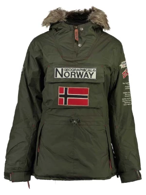 Geographical Norway Kurtka zimowa "Boomera" w kolorze khaki rozmiar: L