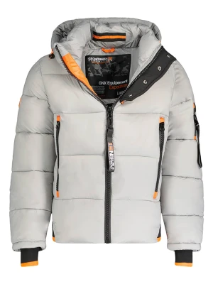 Geographical Norway Kurtka zimowa "Calix" w kolorze szarym rozmiar: 3XL