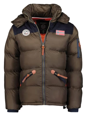 Geographical Norway Kurtka zimowa "Celian" w kolorze khaki rozmiar: M
