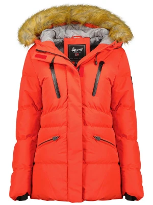 Geographical Norway Kurtka zimowa "Crown" w kolorze czerwonym rozmiar: M