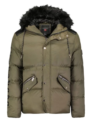 Geographical Norway Kurtka zimowa "Darwino" w kolorze khaki rozmiar: S