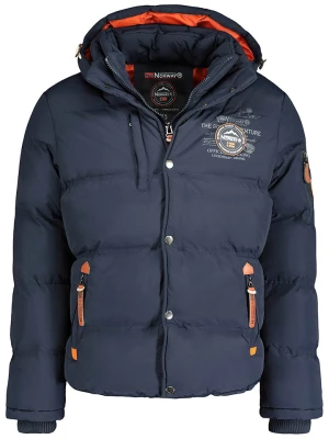 Geographical Norway Kurtka zimowa "Verveine" w kolorze granatowym rozmiar: XL