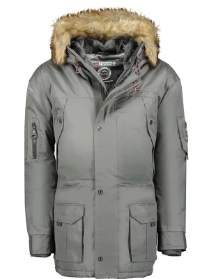 Geographical Norway Parka "Abiosaure" w kolorze szarym rozmiar: M