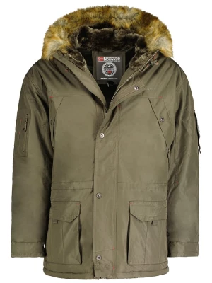 Geographical Norway Parka "Abiosaured" w kolorze khaki rozmiar: M