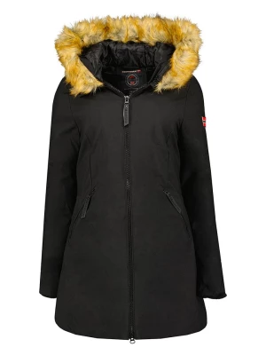 Geographical Norway Parka "Adelaide" w kolorze czarnym rozmiar: L