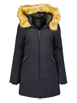 Geographical Norway Parka "Adelaide" w kolorze granatowym rozmiar: L