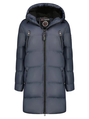 Geographical Norway Parka "Adrianna" w kolorze granatowym rozmiar: L