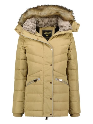 Geographical Norway Parka "Ajuju" w kolorze beżowym rozmiar: L