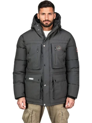 Geographical Norway Parka "Albert" w kolorze szarym rozmiar: M