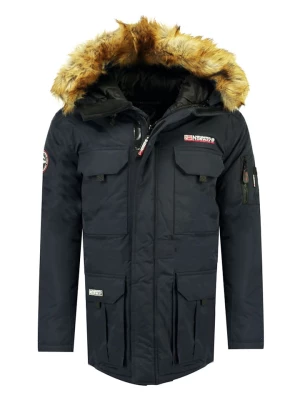 Geographical Norway Parka "Alpes" w kolorze granatowym rozmiar: S