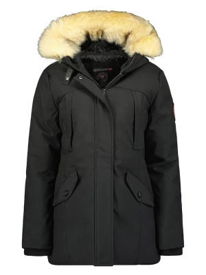 Geographical Norway Parka "Armonie" w kolorze czarnym rozmiar: S