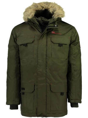 Geographical Norway Parka "Arsenal" w kolorze oliwkowym rozmiar: S