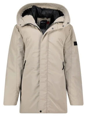 Geographical Norway Parka "Bagage" w kolorze beżowym rozmiar: S