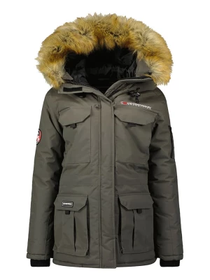 Geographical Norway Parka "Baliverne" w kolorze ciemnoszarym rozmiar: S