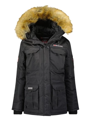 Geographical Norway Parka "Baliverne" w kolorze czarnym rozmiar: M