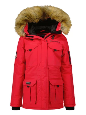 Geographical Norway Parka "Baliverne" w kolorze czerwonym rozmiar: XXL