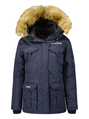 Geographical Norway Parka "Baliverne" w kolorze granatowym rozmiar: L