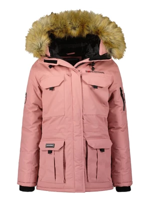 Geographical Norway Parka "Baliverne" w kolorze jasnoróżowym rozmiar: M