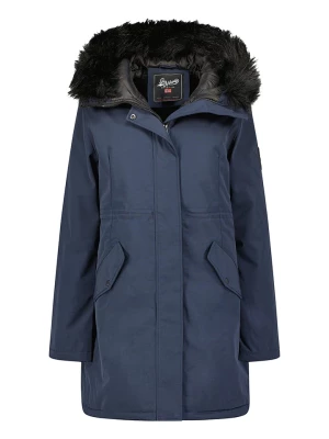 Geographical Norway Parka "Basiline" w kolorze granatowym rozmiar: S