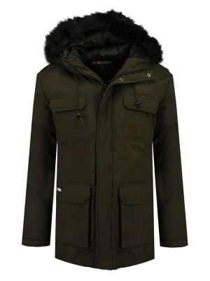 Geographical Norway Parka "Batna" w kolorze oliwkowym rozmiar: XL