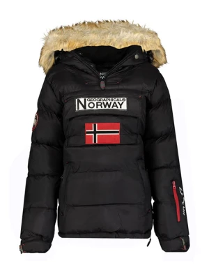 Geographical Norway Parka "Belancolie" w kolorze czarnym rozmiar: 128