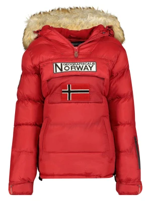 Geographical Norway Parka "Belancolie" w kolorze czerwonym rozmiar: 164