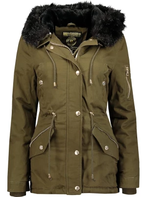 Geographical Norway Parka "Boldina" w kolorze khaki rozmiar: L