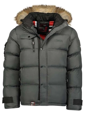 Geographical Norway Parka "Bonap" w kolorze szarym rozmiar: 152