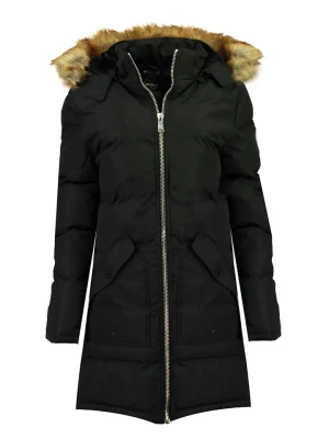 Geographical Norway Parka "Canelle" w kolorze czarnym rozmiar: M