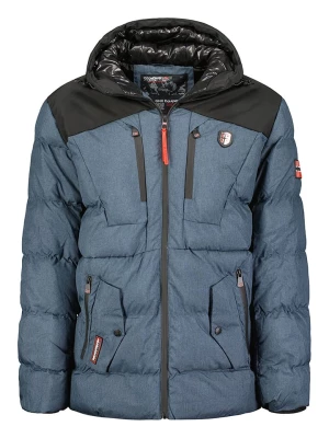 Geographical Norway Parka "Cashblend" w kolorze niebieskim rozmiar: M