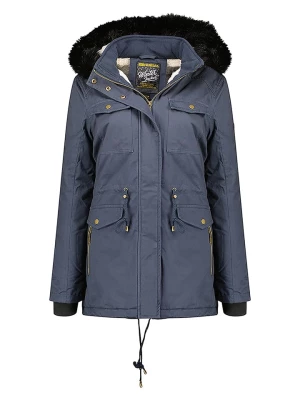 Geographical Norway Parka "Celeste" w kolorze niebieskim rozmiar: XXL