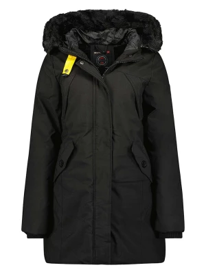 Geographical Norway Parka "Cherifa" w kolorze czarnym rozmiar: S