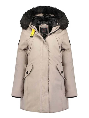 Geographical Norway Parka "Cherifa" w kolorze szarobrązowym rozmiar: M