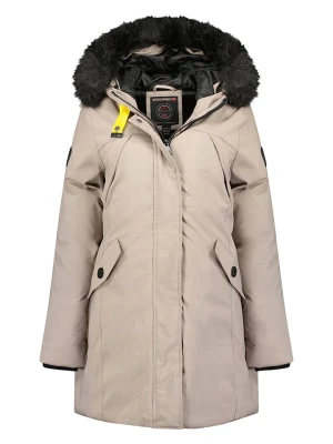 Geographical Norway Parka "Cherifa" w kolorze szarobrązowym rozmiar: XXL