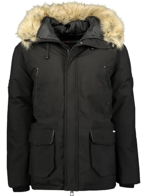 Geographical Norway Parka "Claude" w kolorze czarnym rozmiar: S