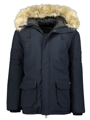 Geographical Norway Parka "Claude" w kolorze granatowym rozmiar: L