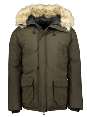 Geographical Norway Parka "Claude" w kolorze khaki rozmiar: XXL