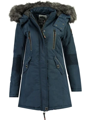 Geographical Norway Parka "Coraly" w kolorze granatowym rozmiar: XL