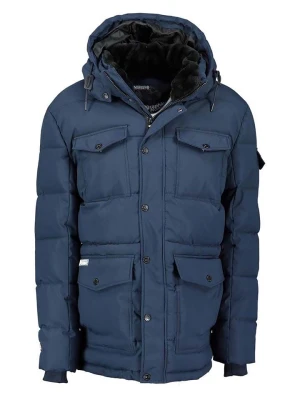 Geographical Norway Parka "Corlas" w kolorze granatowym rozmiar: M
