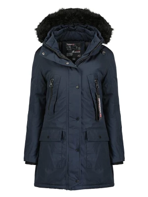 Geographical Norway Parka "Corta" w kolorze granatowym rozmiar: L