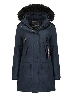 Geographical Norway Parka "Corta" w kolorze granatowym rozmiar: M