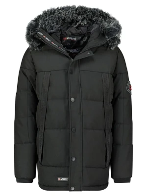 Geographical Norway Parka "Delote" w kolorze czarnym rozmiar: XL