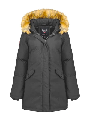 Geographical Norway Parka "Dinasty" w kolorze ciemnoszarym rozmiar: S